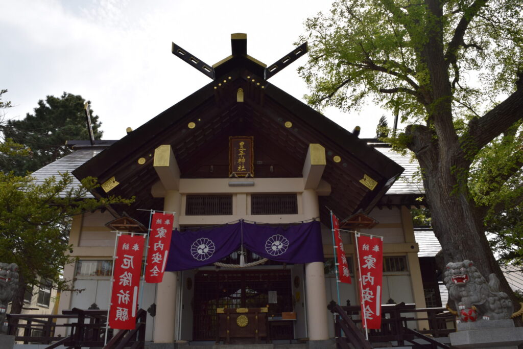 豊平神社　社殿