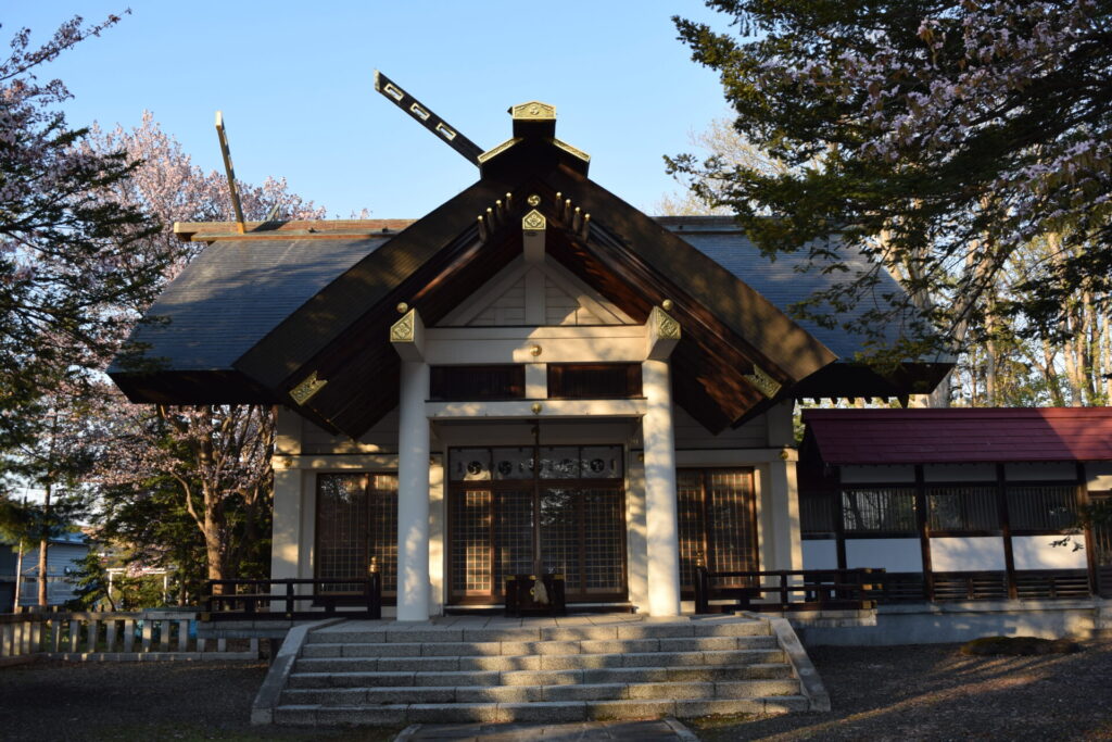 妹背牛神社 社殿