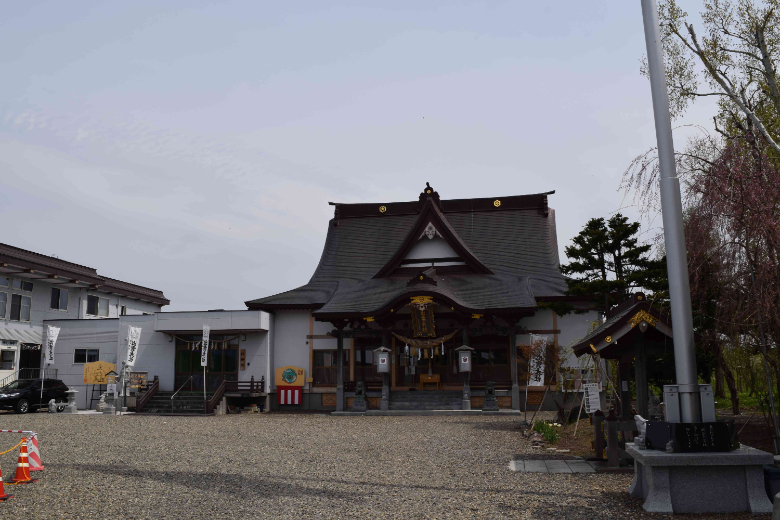 出雲大社新十津川分院 社殿と社務所