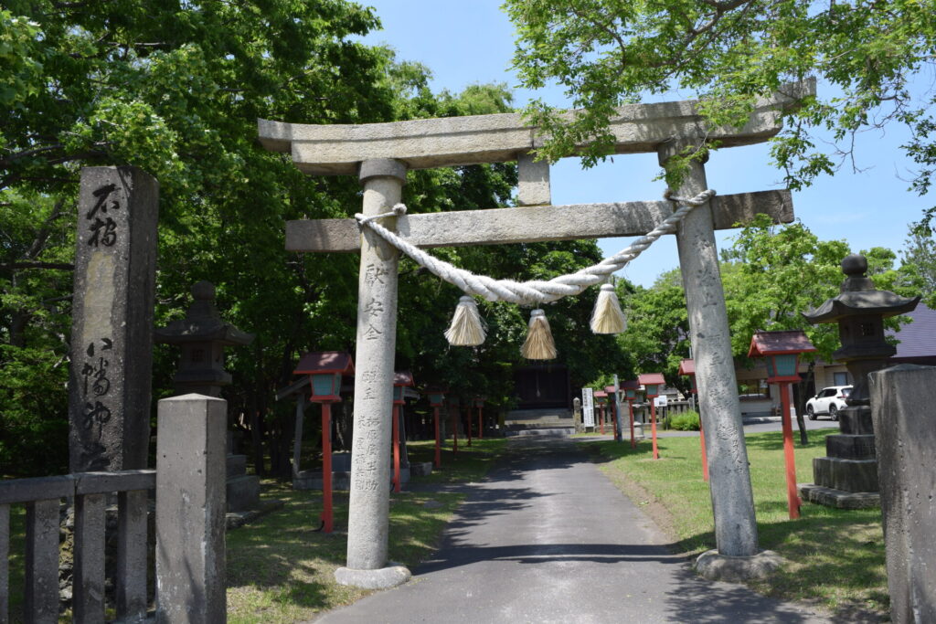 石狩八幡神社　鳥居