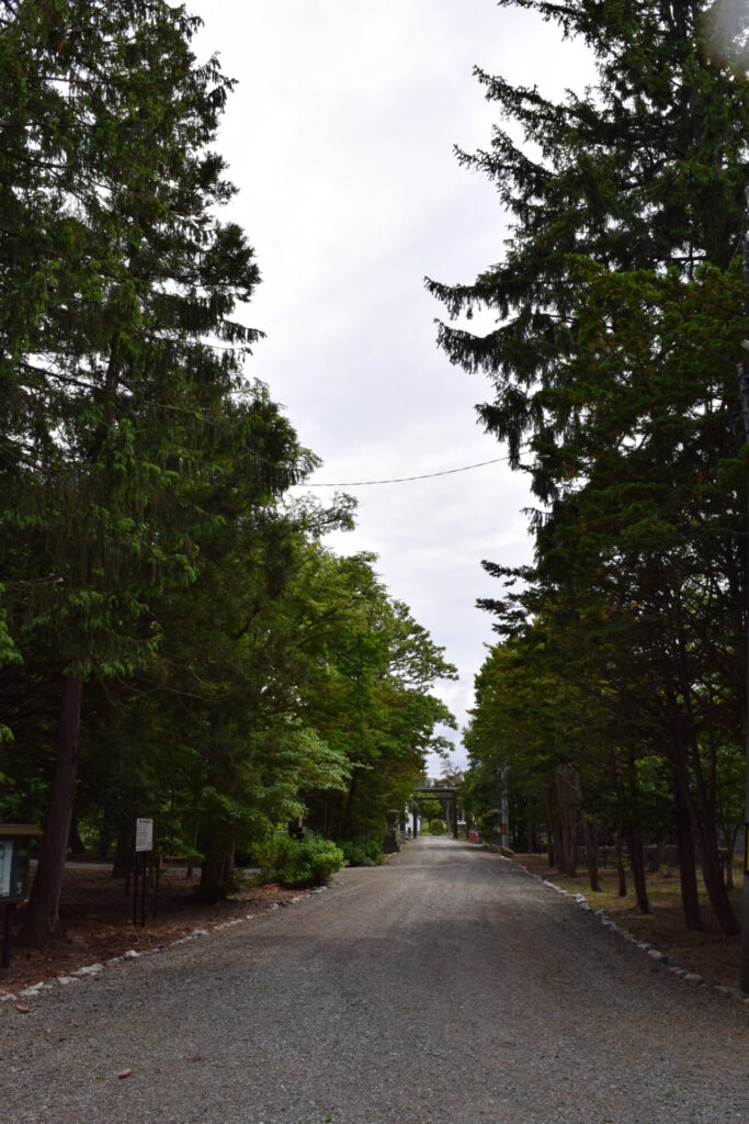 栗山天満宮　参道