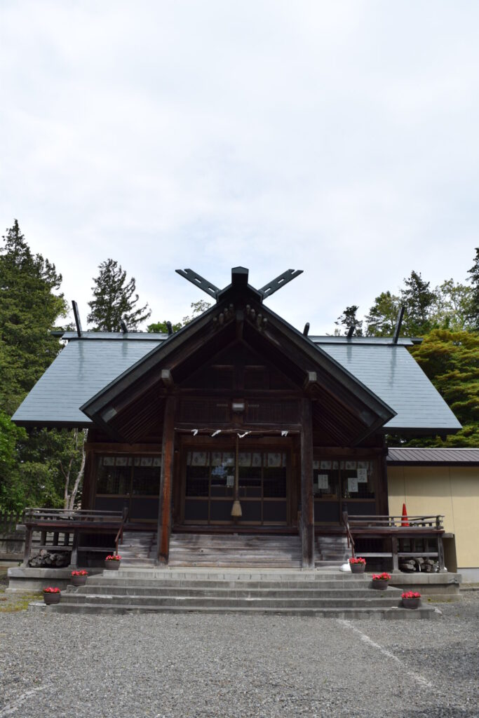 栗澤神社　社殿