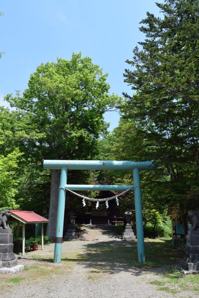 歌志内神社 鳥居