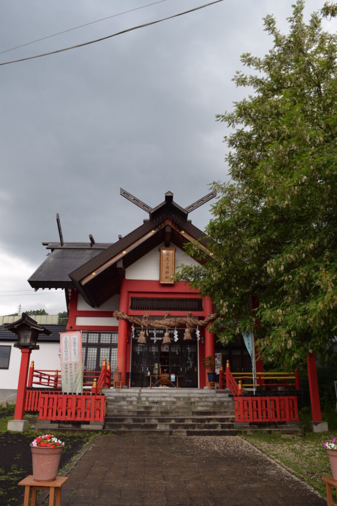 潮見ヶ岡神社 社殿