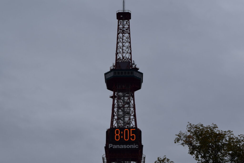 さっぽろテレビ塔 展望台の位置