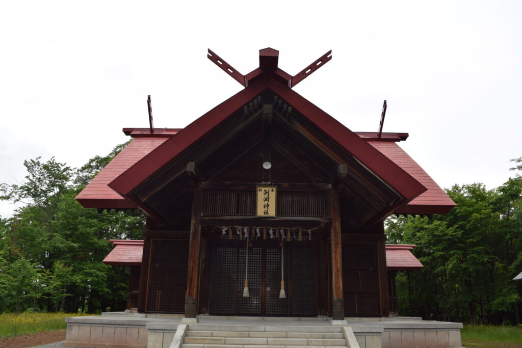 剣淵神社 社殿
