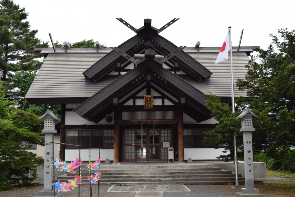 下川神社　社殿