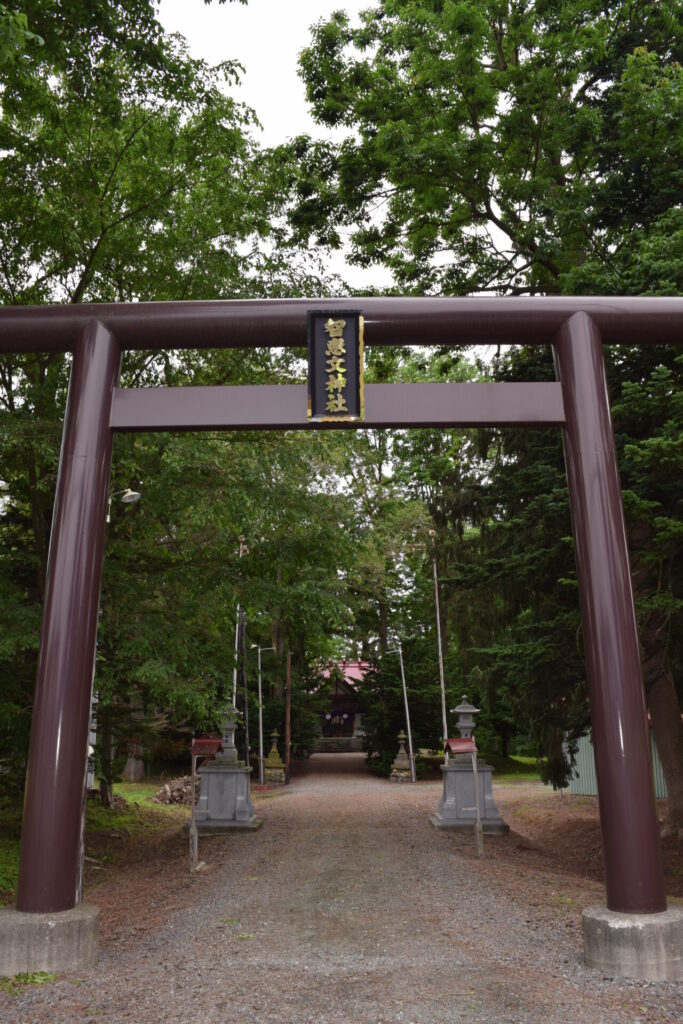 智恵文神社　参道