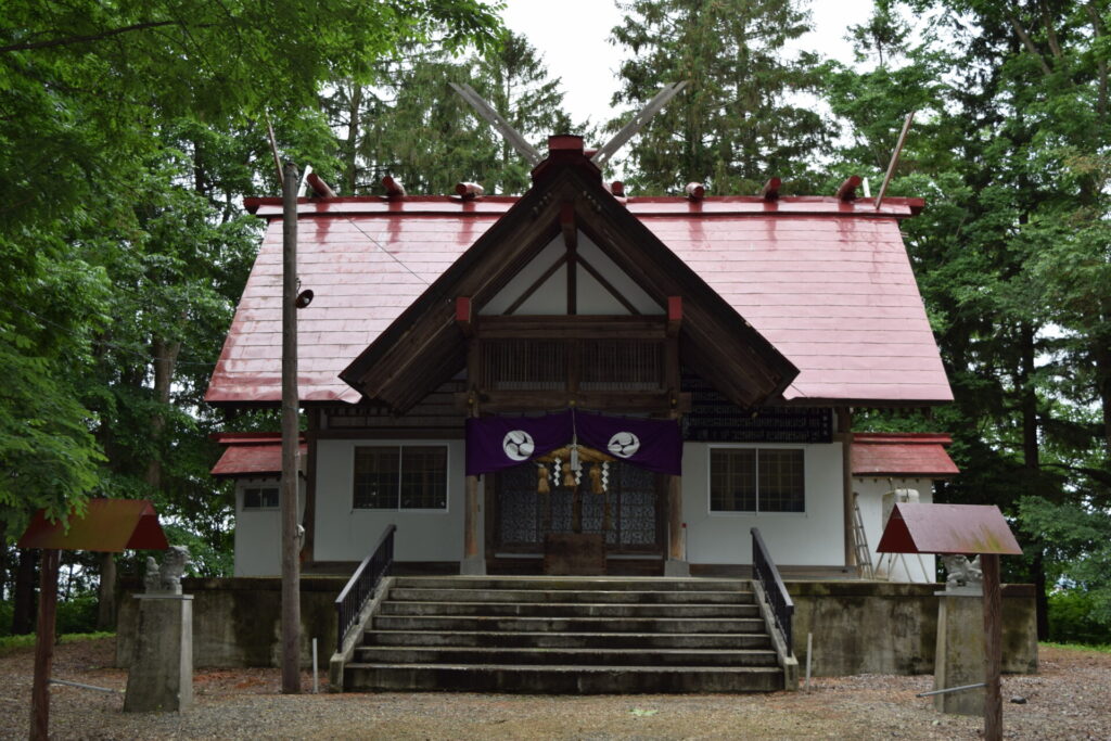智恵文神社　社殿