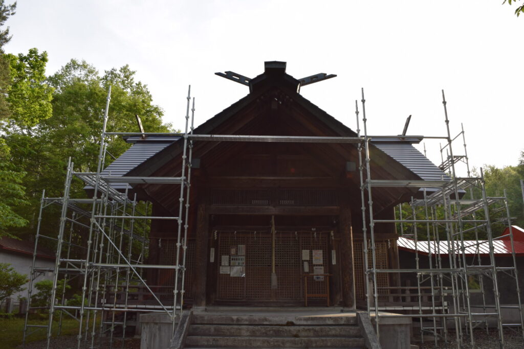 神居神社　社殿　改修前