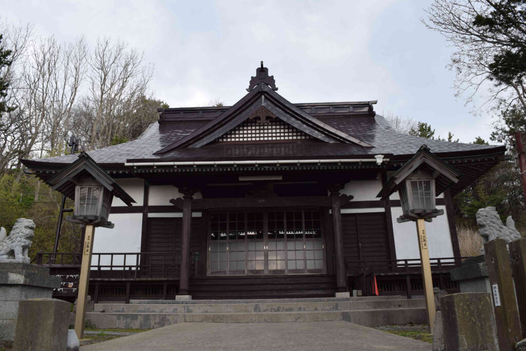 浦河神社　社殿