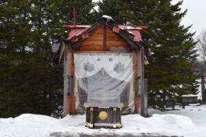 樺戸神社　社殿(2025/12/30)